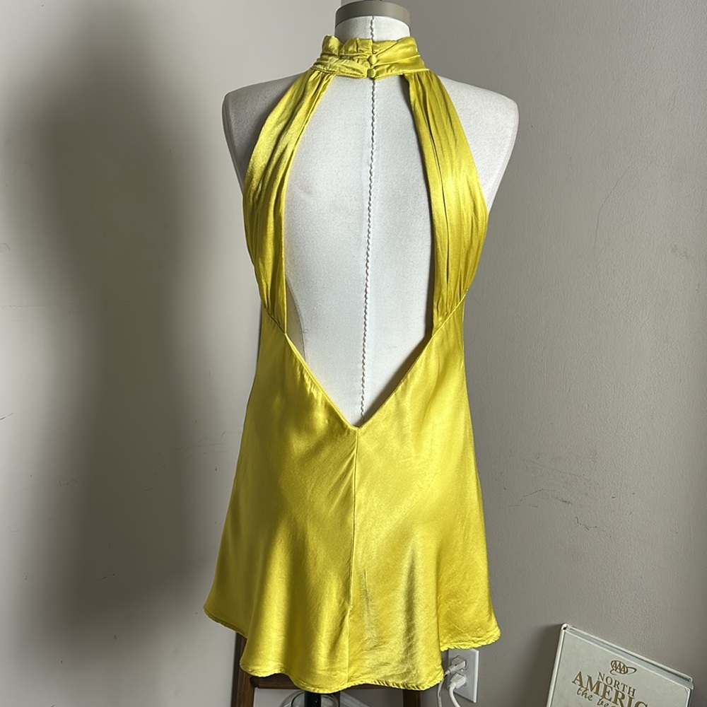 MESHKI Claire A-Line Mini Dress size M - Picture 8 of 14
